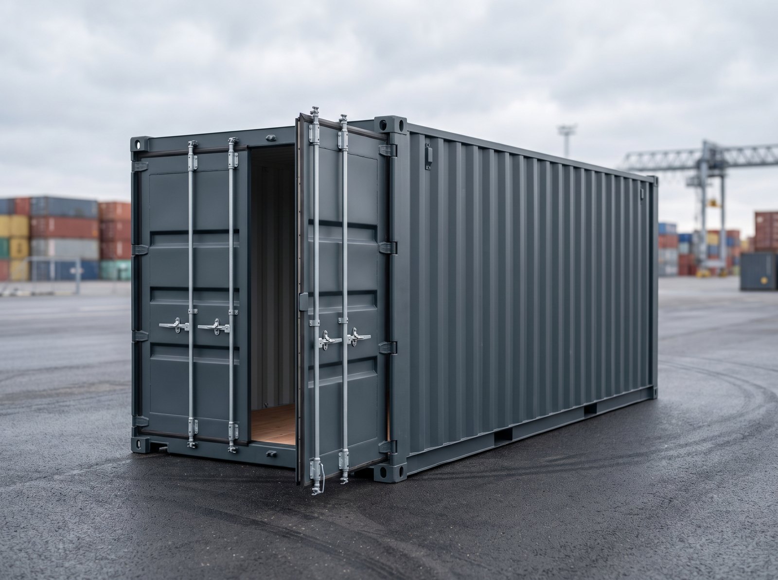 20 Fuß Container – Doppelflügeltür (Türen beidseitig)