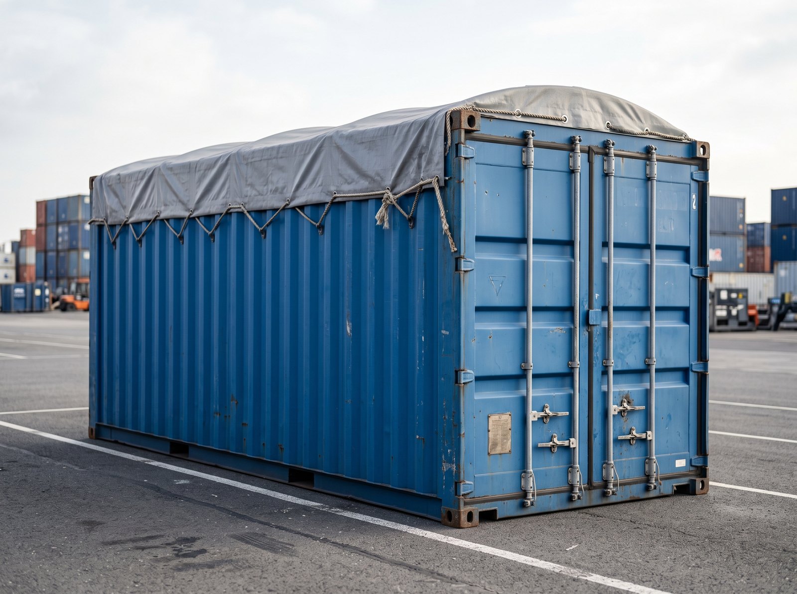 20 Fuß Open-Top Container